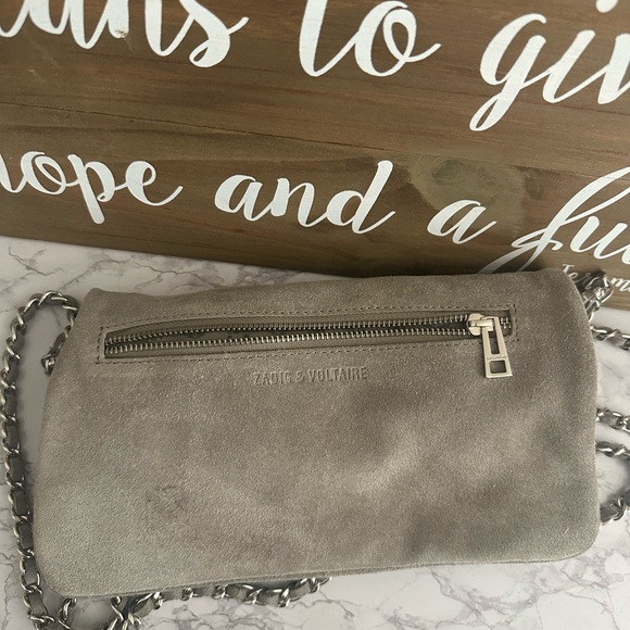 ZADIG & VOLTAIRE SUEDE BAG - Picture 11 of 16